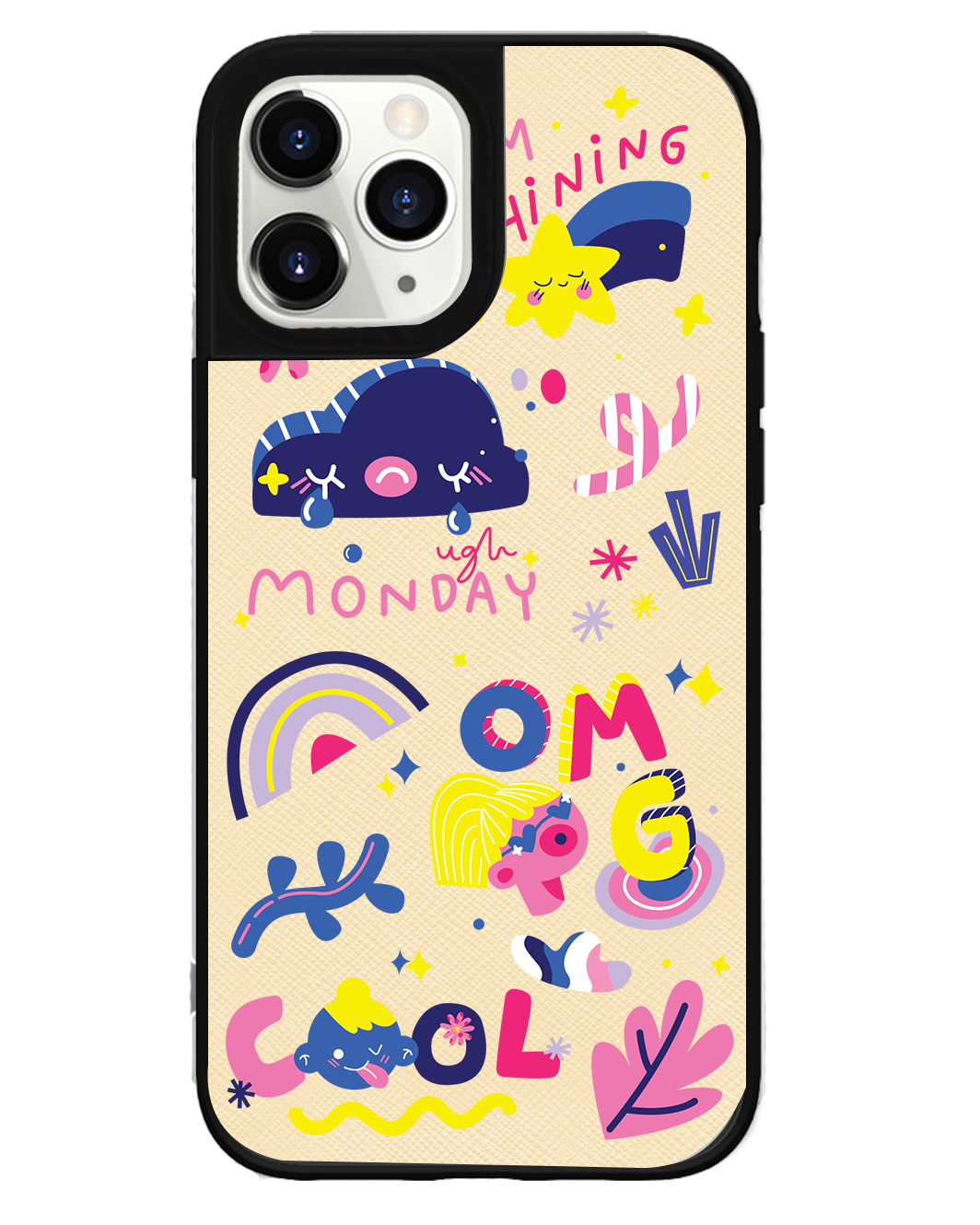 ปลอกหนังสำหรับ iPhone - Monday My Day