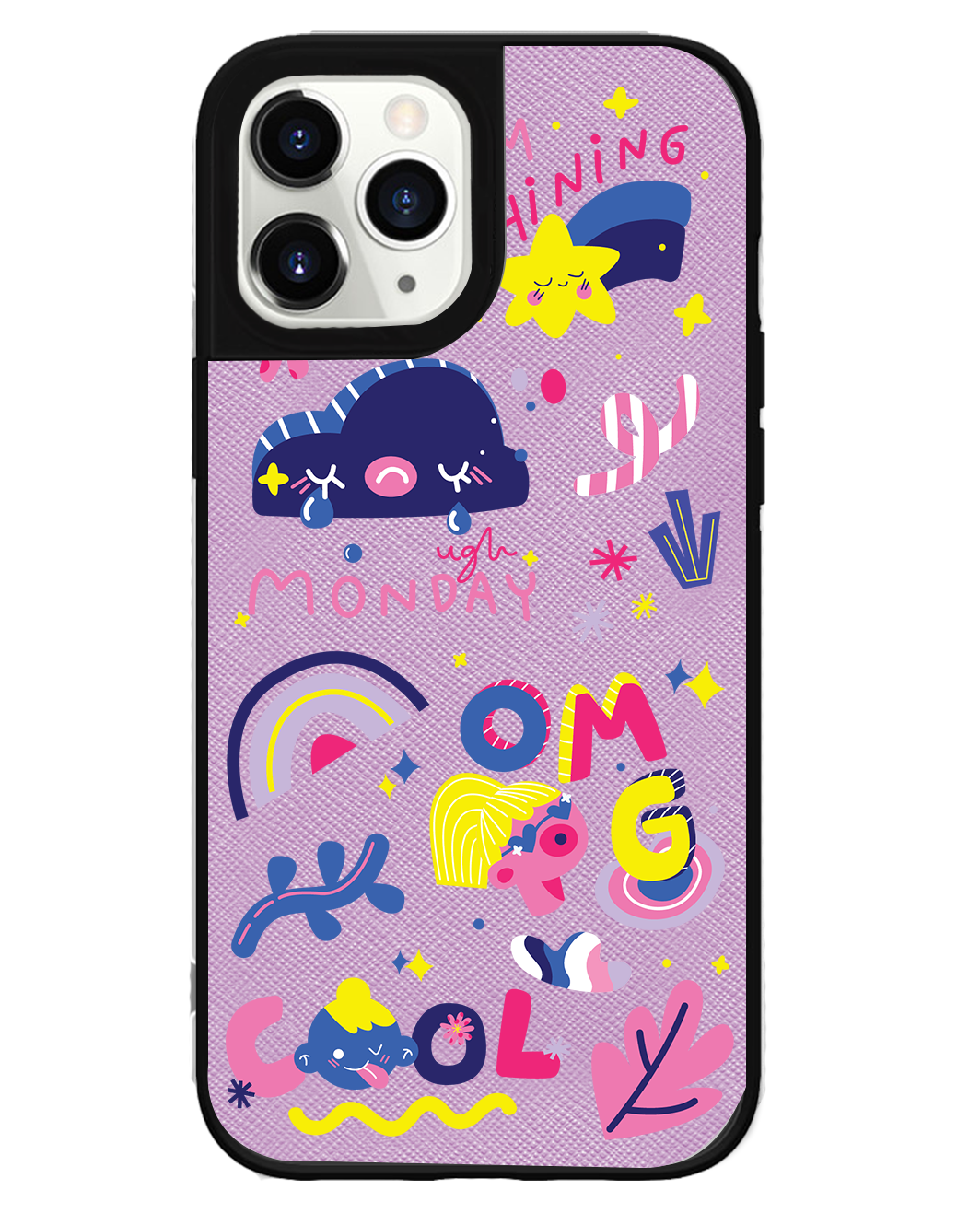 ปลอกหนังสำหรับ iPhone - Monday My Day