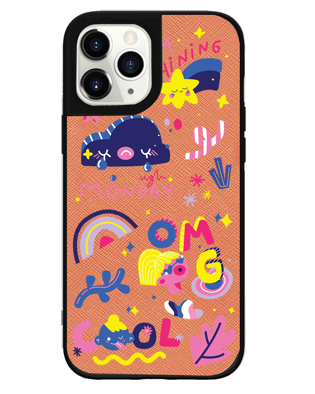 ปลอกหนังสำหรับ iPhone - Monday My Day