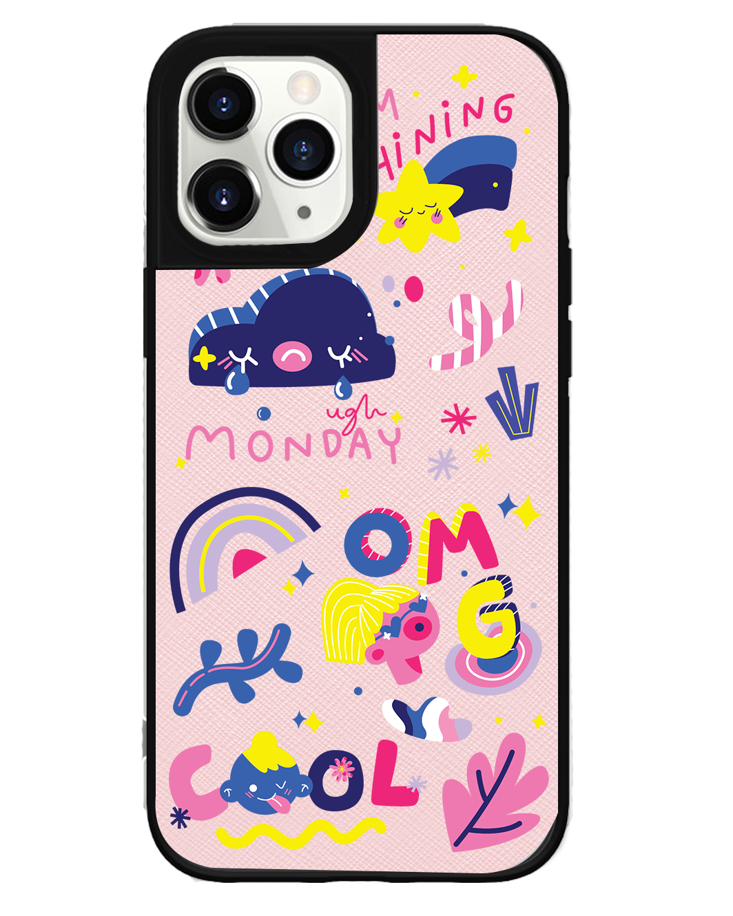 ปลอกหนังสำหรับ iPhone - Monday My Day