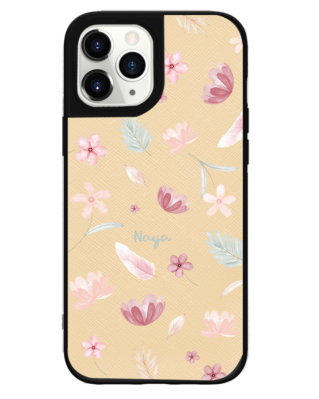 ปลอกหนังสำหรับ iPhone - ดอกไม้ป่า