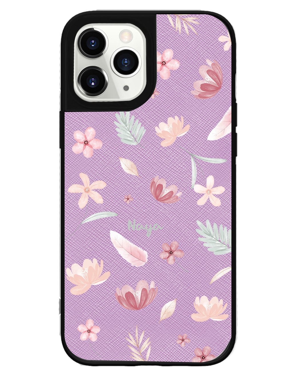 ปลอกหนังสำหรับ iPhone - ดอกไม้ป่า