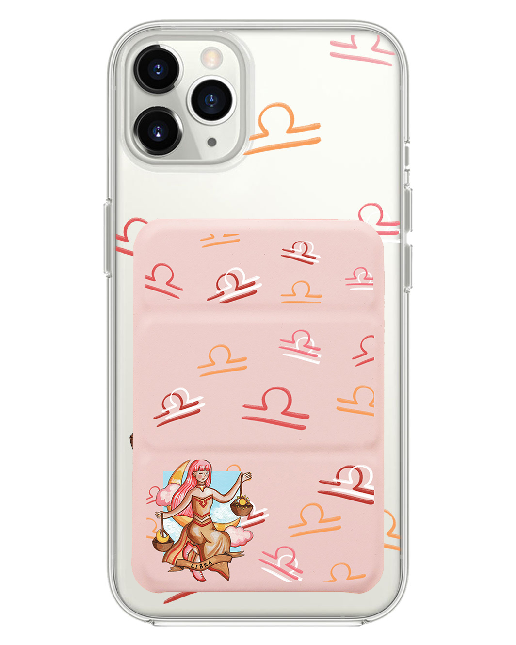 เคสพับสามทบแม่เหล็กสำหรับ iPhone - Libra
