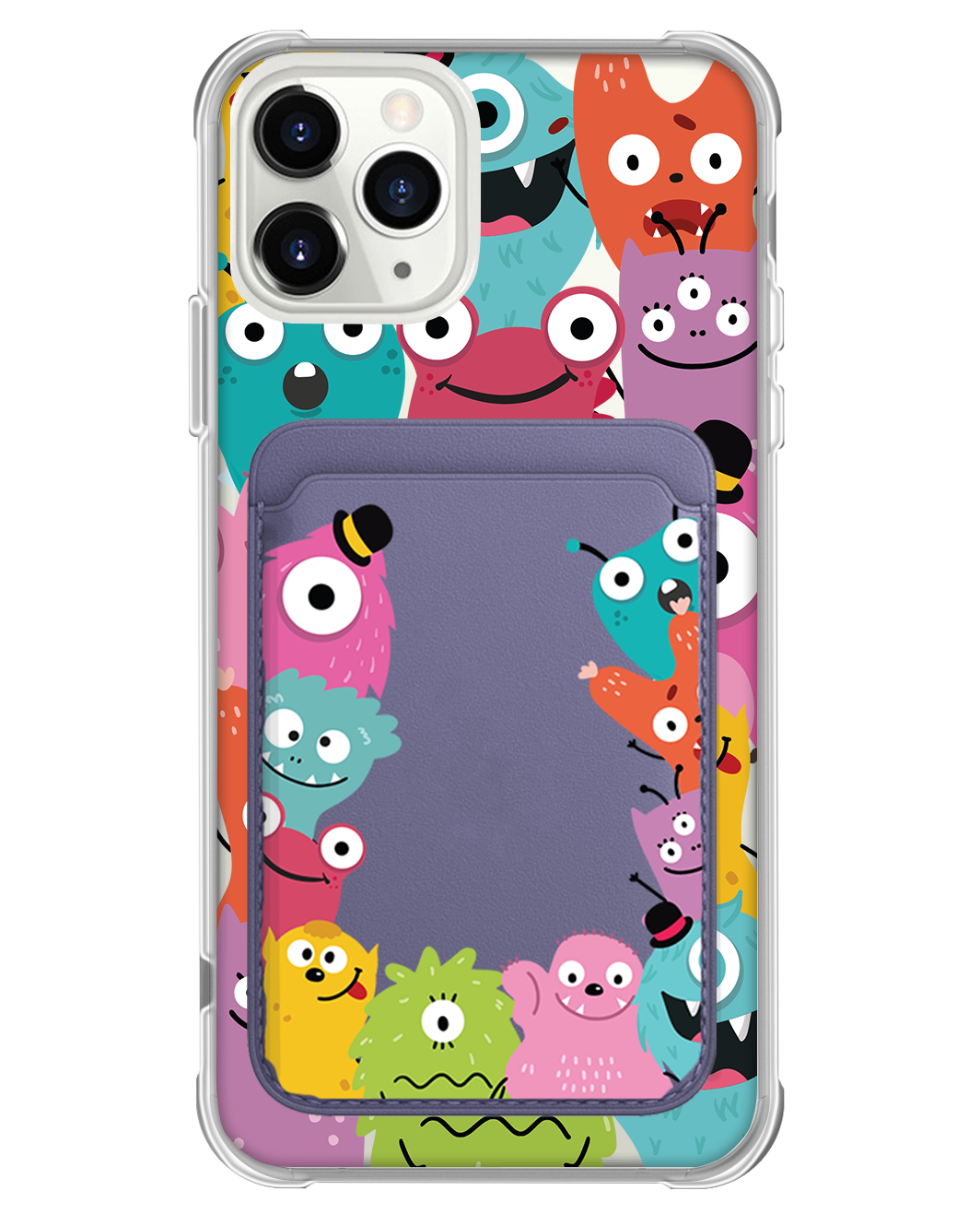 iPhone Magnetic Wallet Case - Little Monster