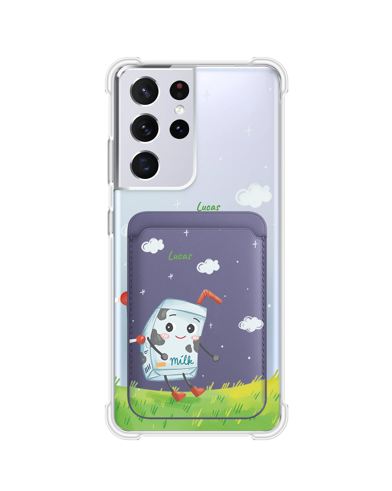 เคสแม่เหล็กสำหรับ Android - Milk To My Cookies (เคสคู่)