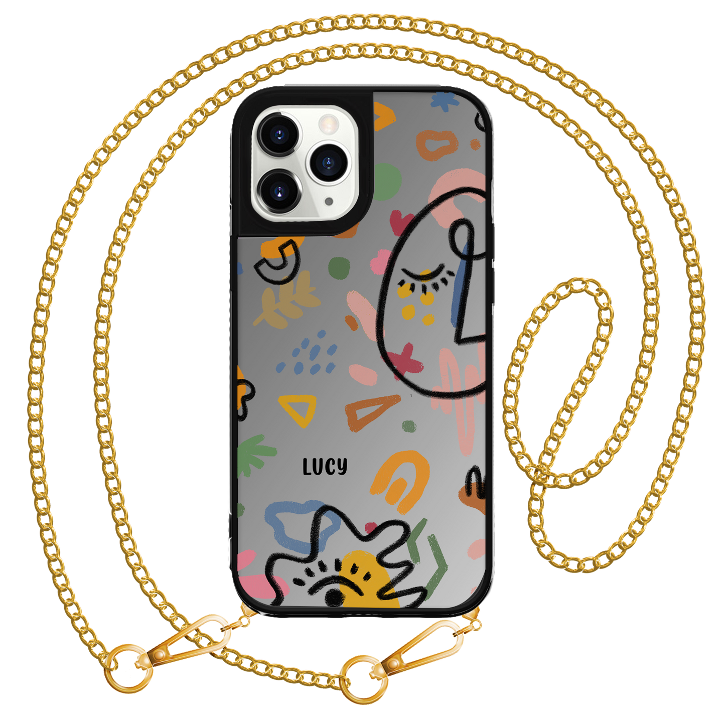 iPhone Mirror Grip - แอ็บสแตร็กต์ 5.0