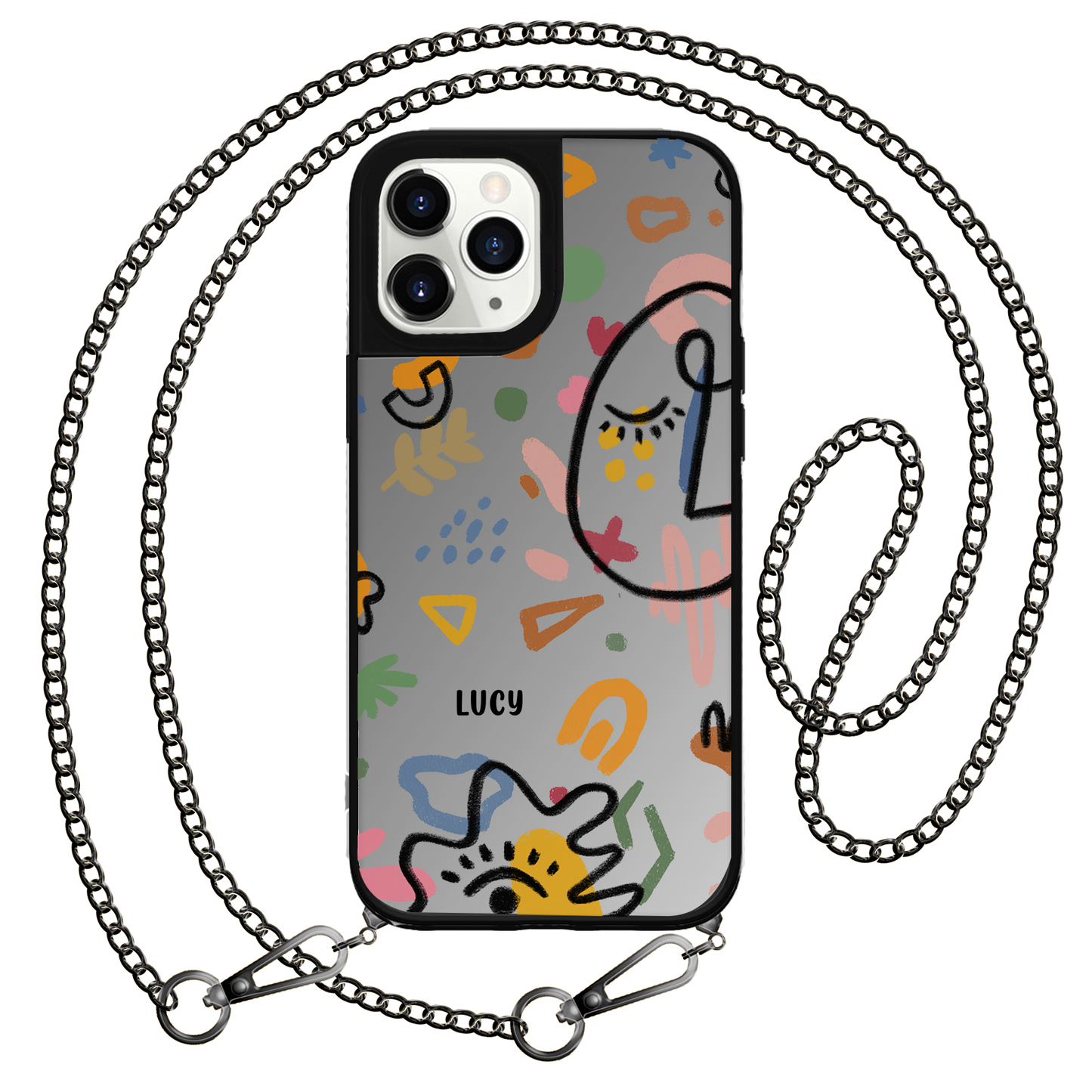 iPhone Mirror Grip - แอ็บสแตร็กต์ 5.0