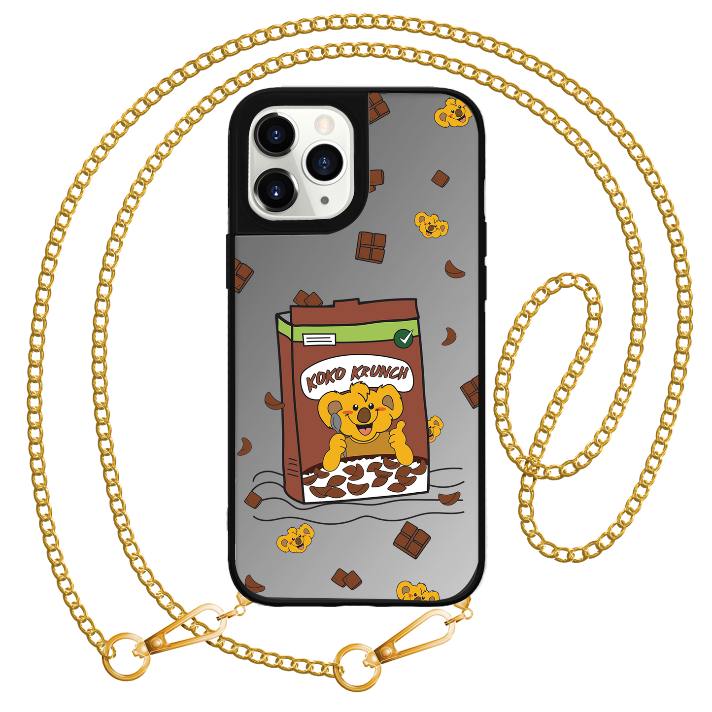 iPhone Mirror Grip - ช็อกโกแลตซีเรียล
