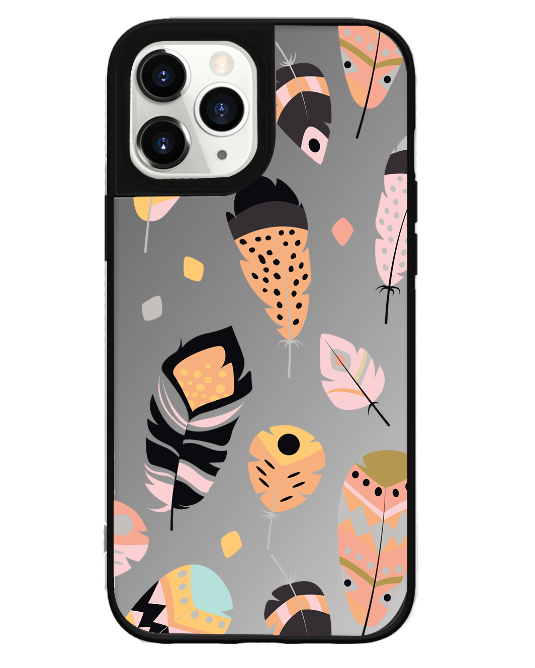 iPhone Mirror Grip - ขนนก