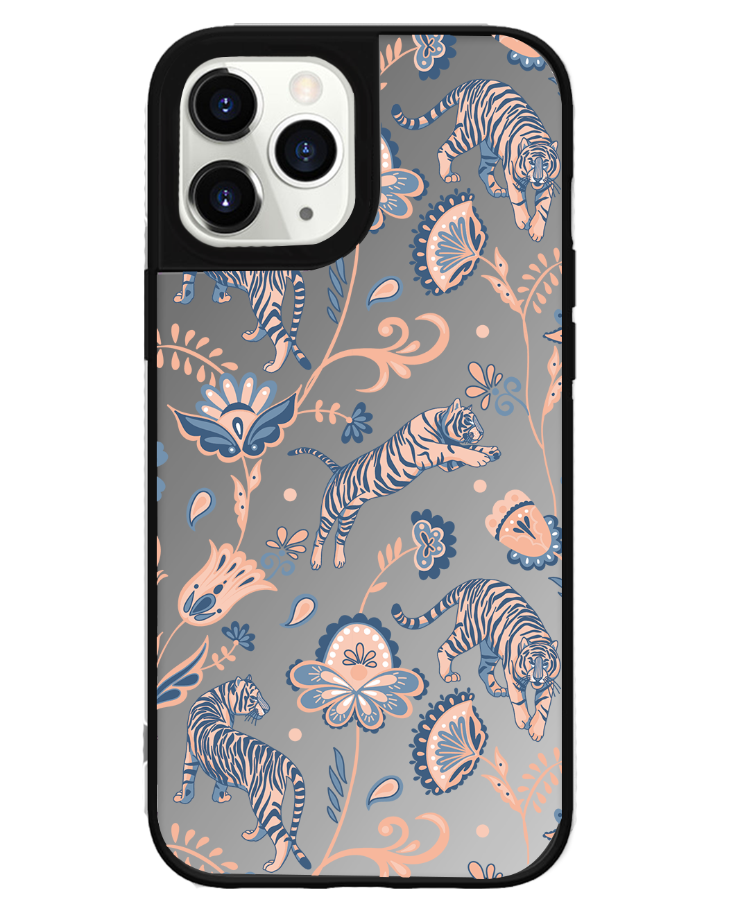 ที่จับกระจกสำหรับ iPhone - Tiger & Floral 5.0
