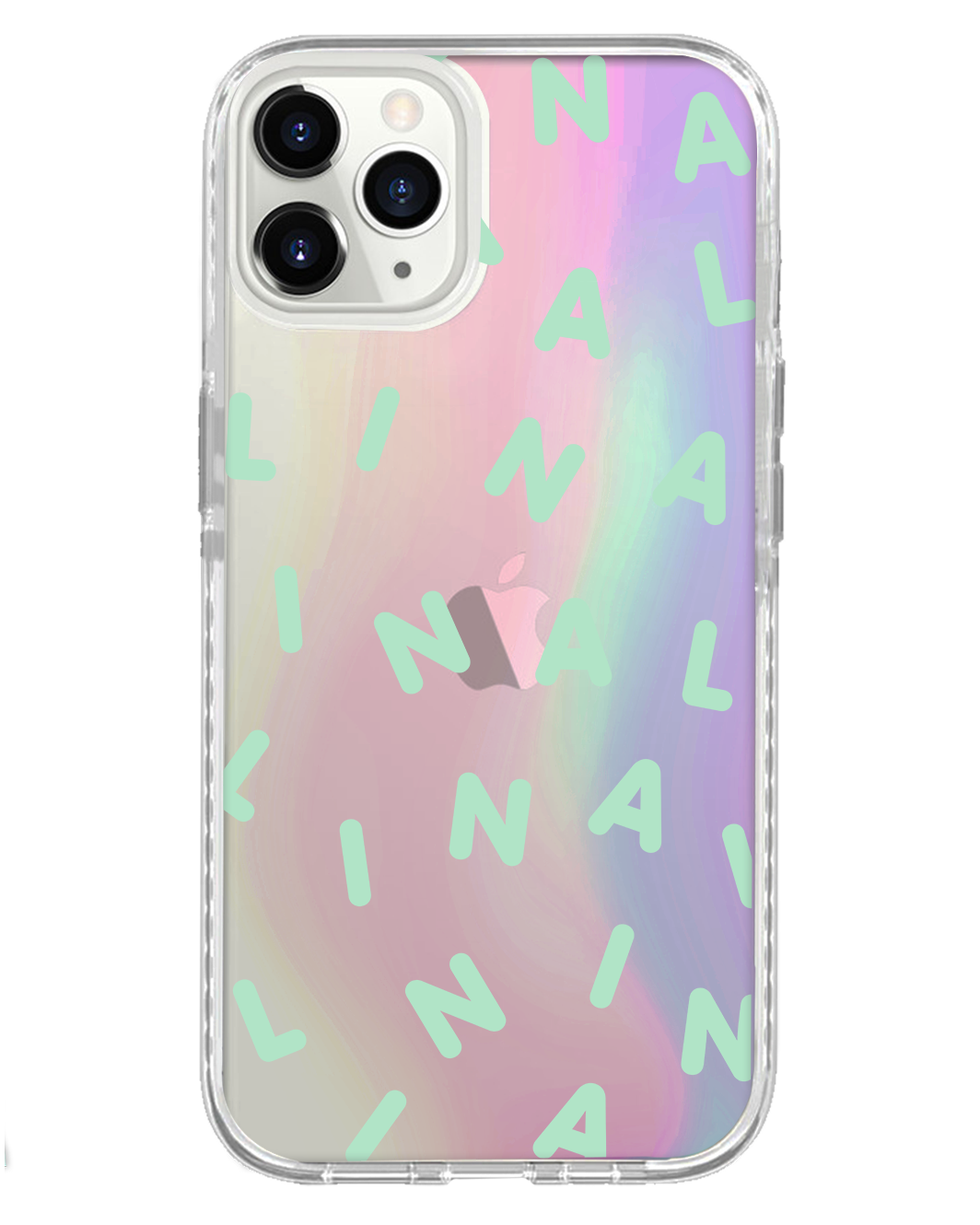 واقي خلفي لهاتف iPhone Holo - Monogram 2.0 Tosca
