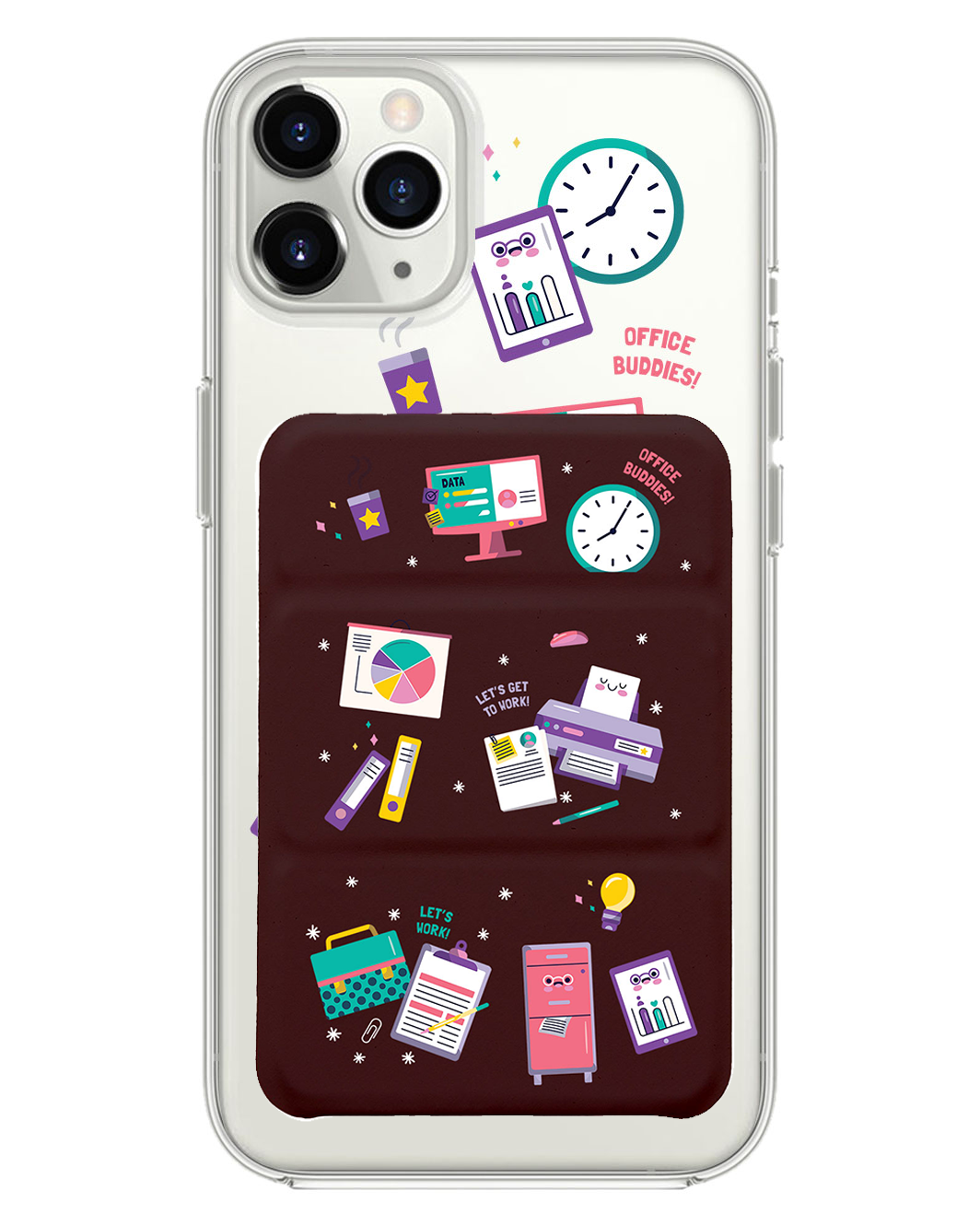 เคส iPhone แบบพับสามทบแม่เหล็ก - Officer