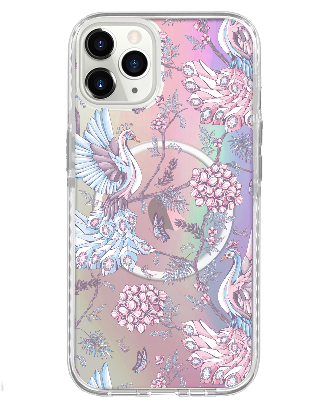 واقي خلفي لهاتف iPhone Holo - Peacock 2.0