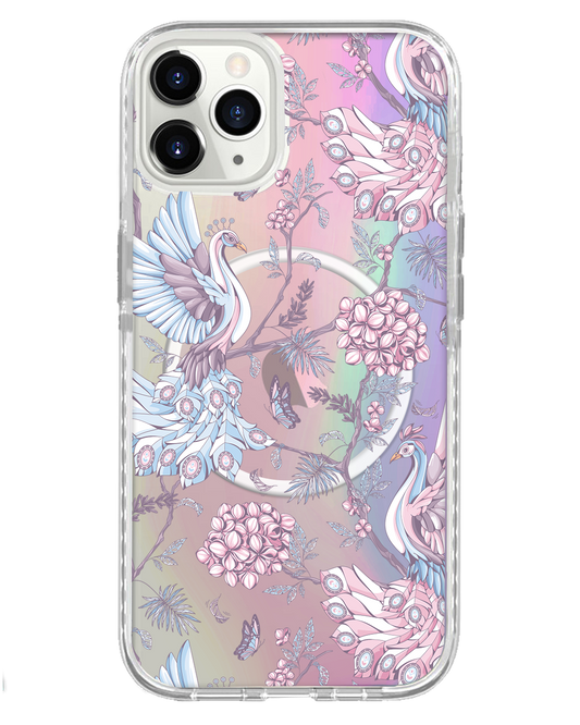 واقي خلفي لهاتف iPhone Holo - Peacock 2.0