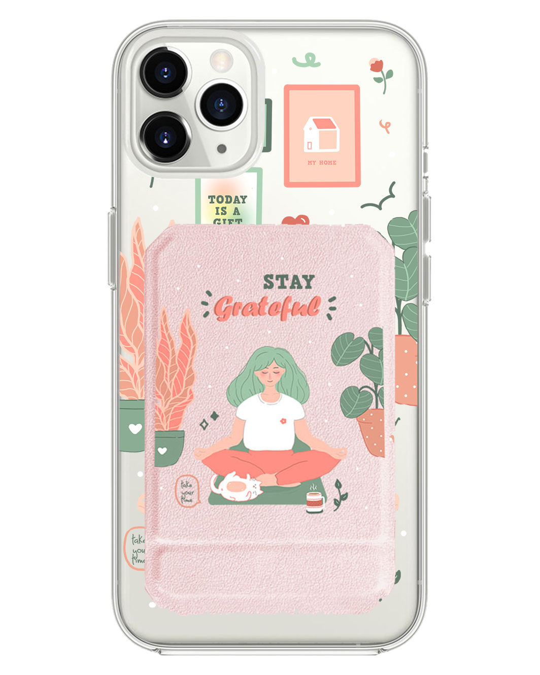 iPhone Magnetic Multifold Wallet - Grateful
