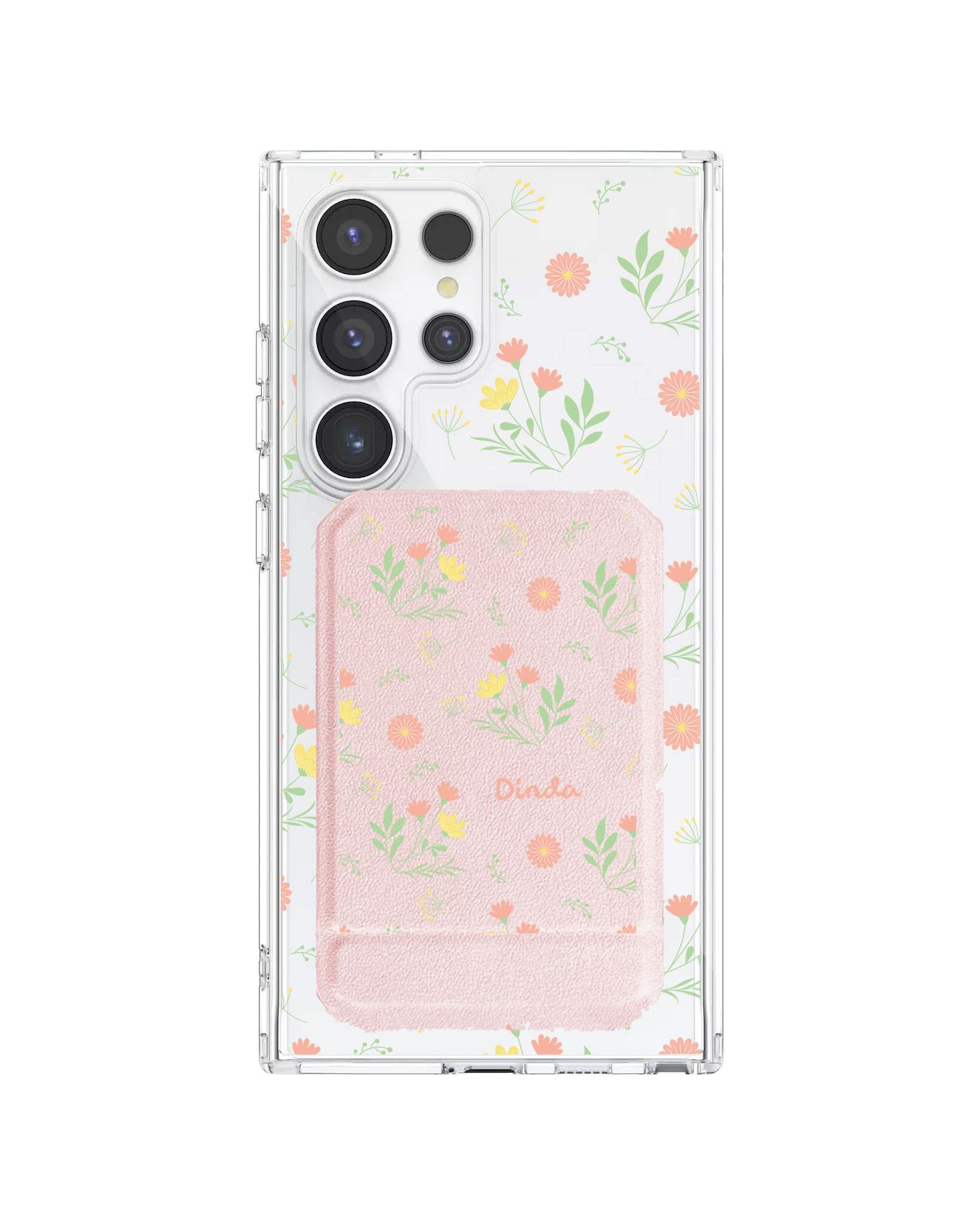 Android Magnetic Multifold Wallet - Dandelion