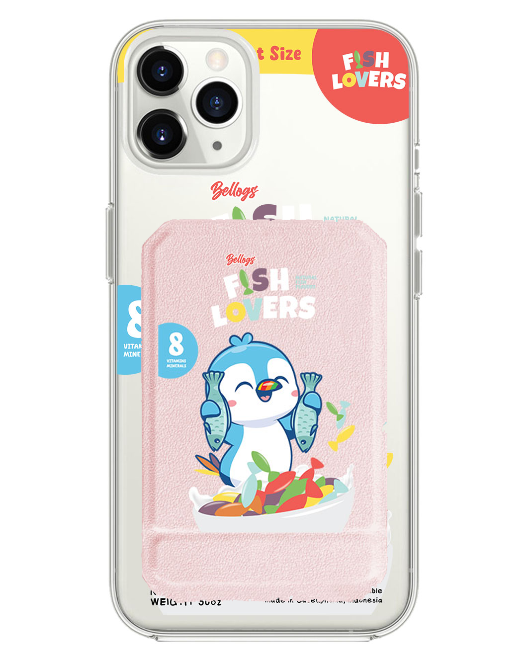 iPhone Magnetic Multifold Wallet - Fish Lovers