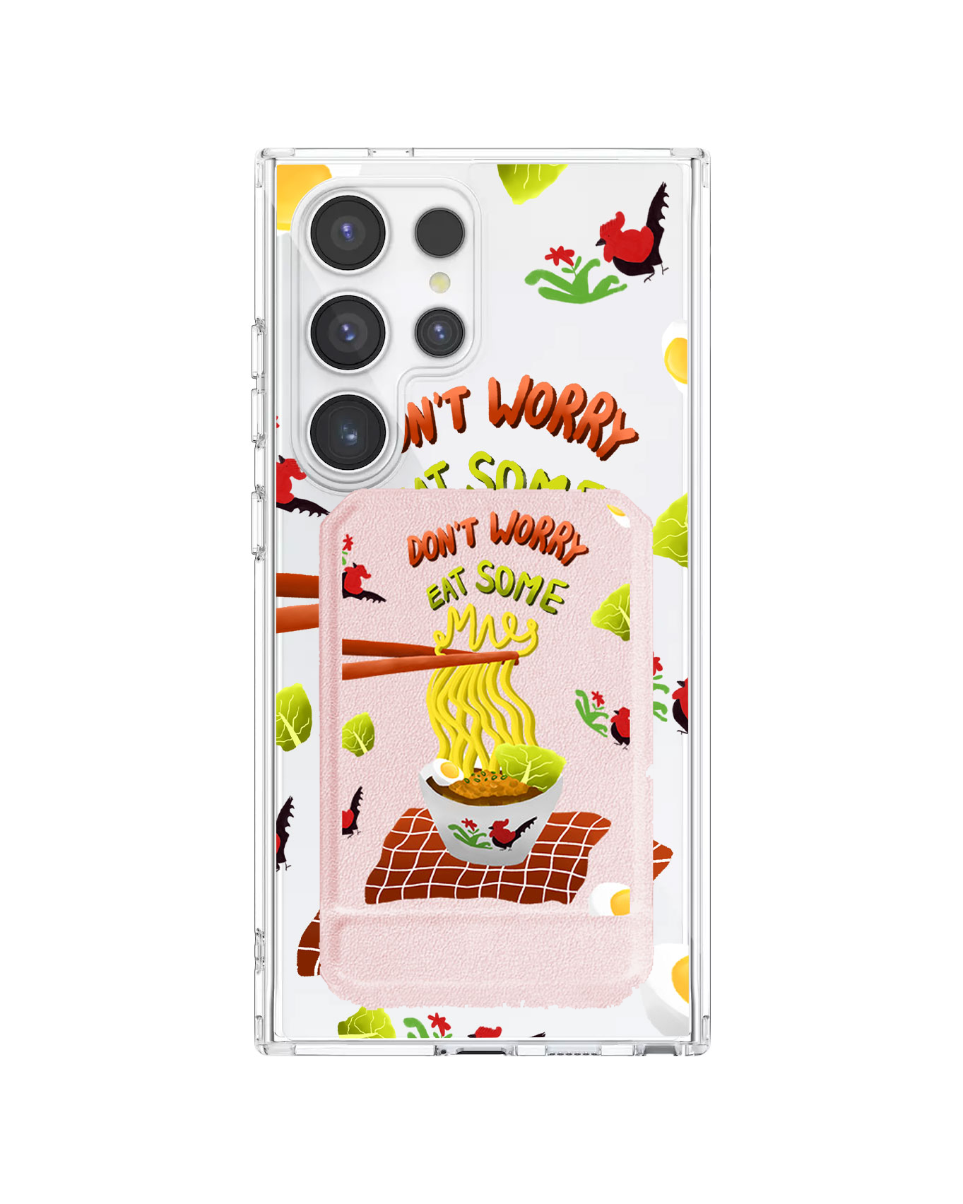 Android Magnetic Multifold Wallet - Go Eat Some Mie