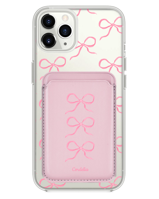 جراب محفظة مغناطيسي لهاتف iPhone - Coquette Pink Bow 2.0