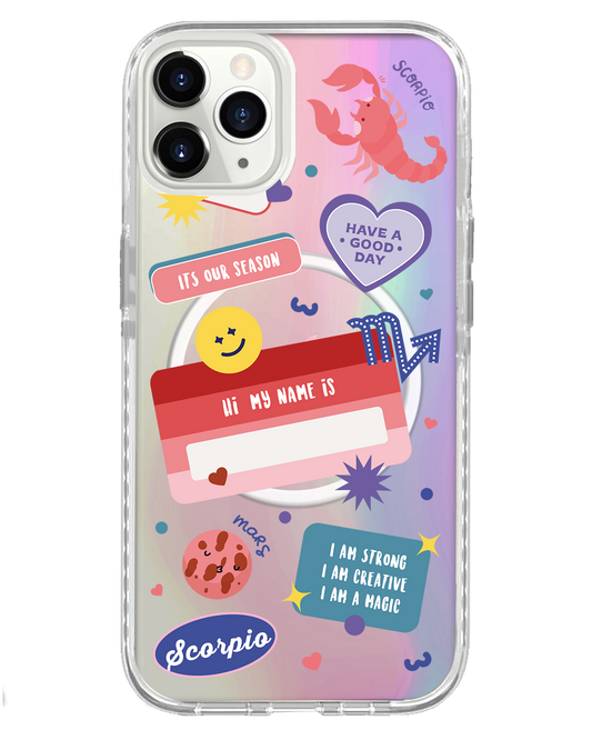 غطاء حماية خلفي للآيفون - برج العقرب