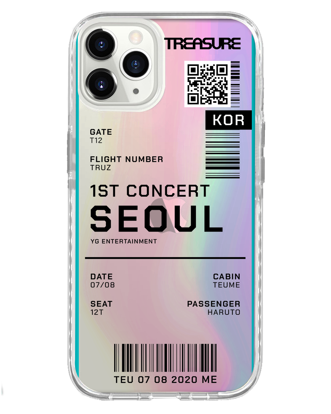 iPhone Rearguard Holo - Treasure 1st Concert