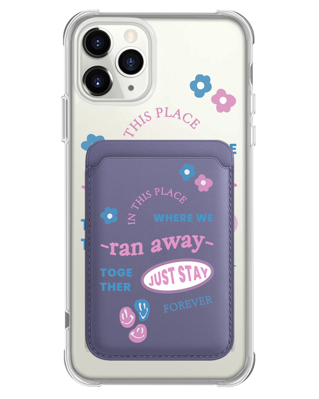 iPhone Magnetic Wallet Case - TXT Song Lyrics
