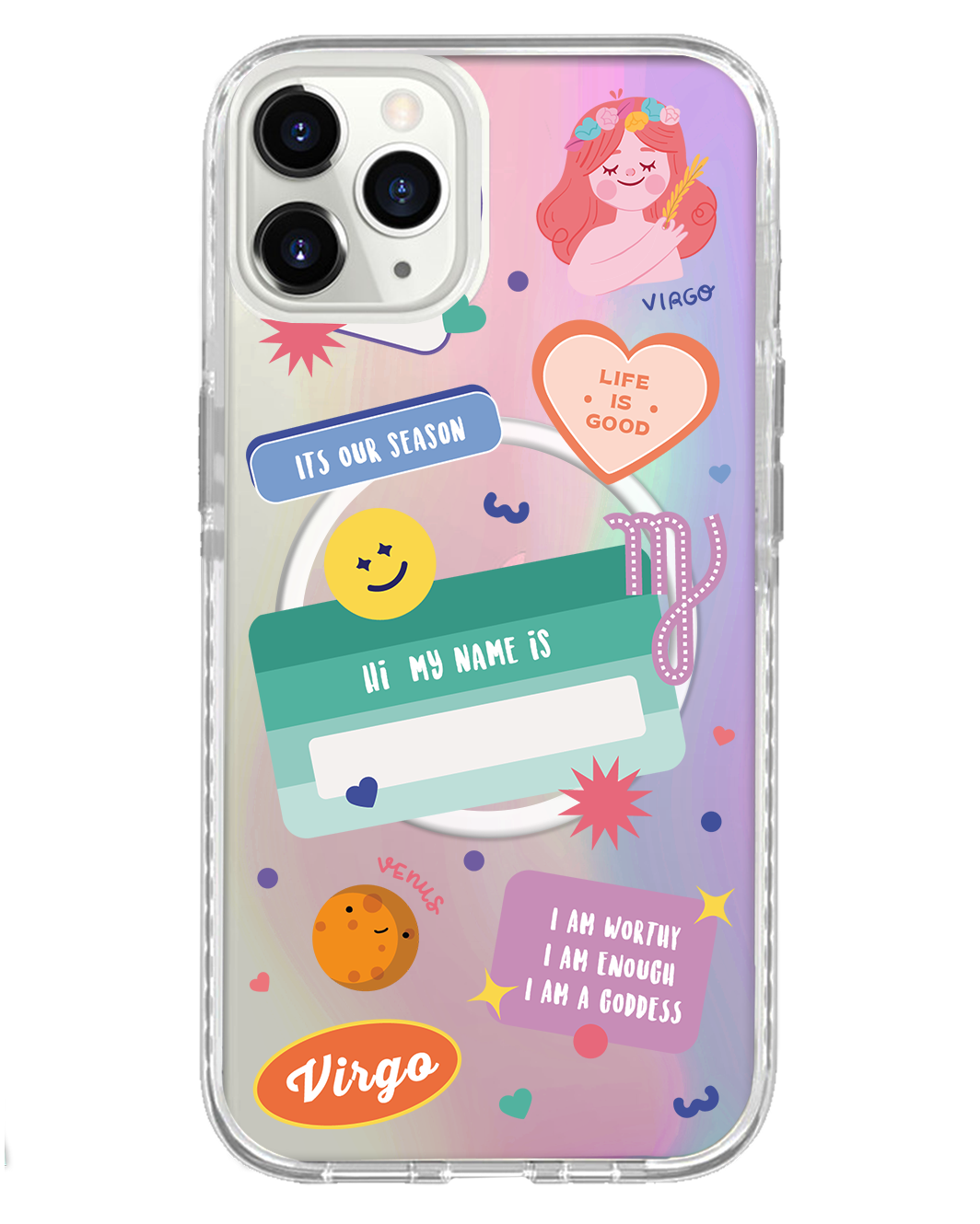 iPhone Rearguard Holo - ราศีกันย์