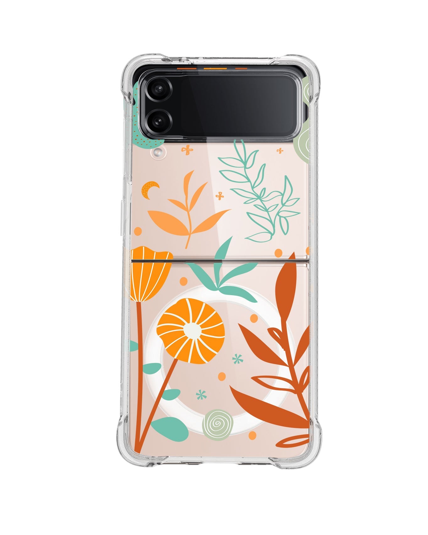 Android Flip / Fold Rearguard Hybrid - Autumn Botanical