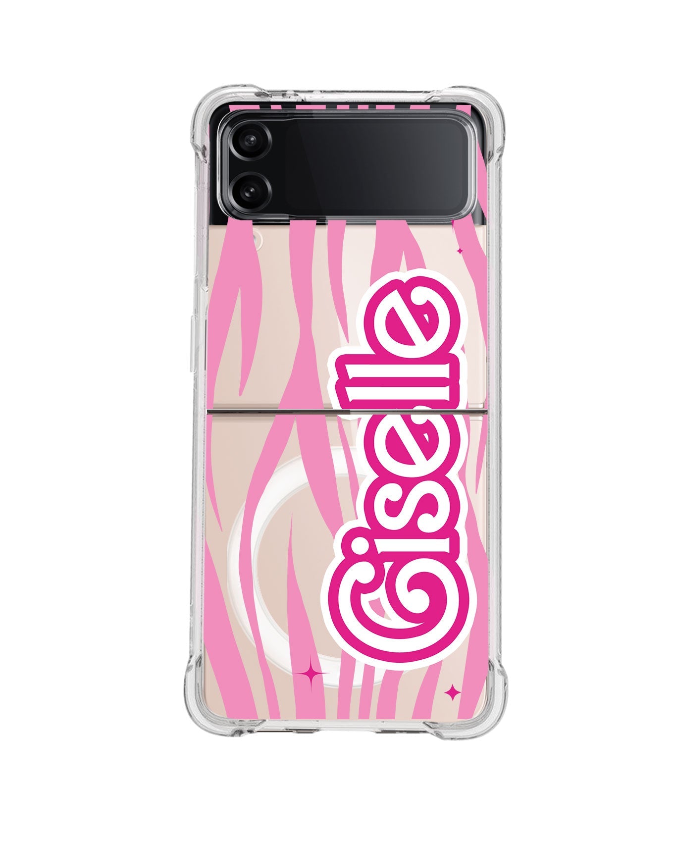 Android Flip / Fold Rearguard Hybrid - Barbie Zebra Pattern