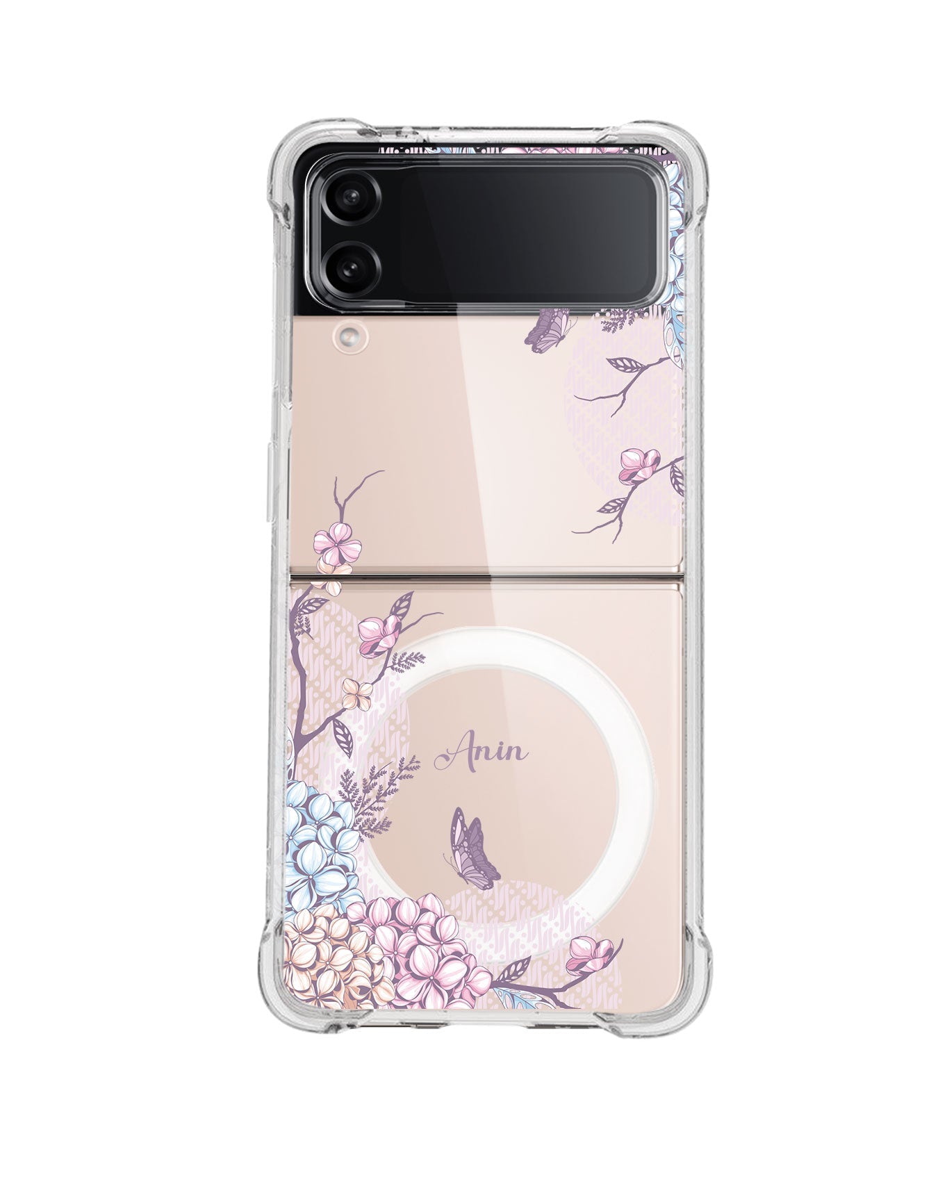 Android Flip / Fold Rearguard Hybrid - Batik Floral
