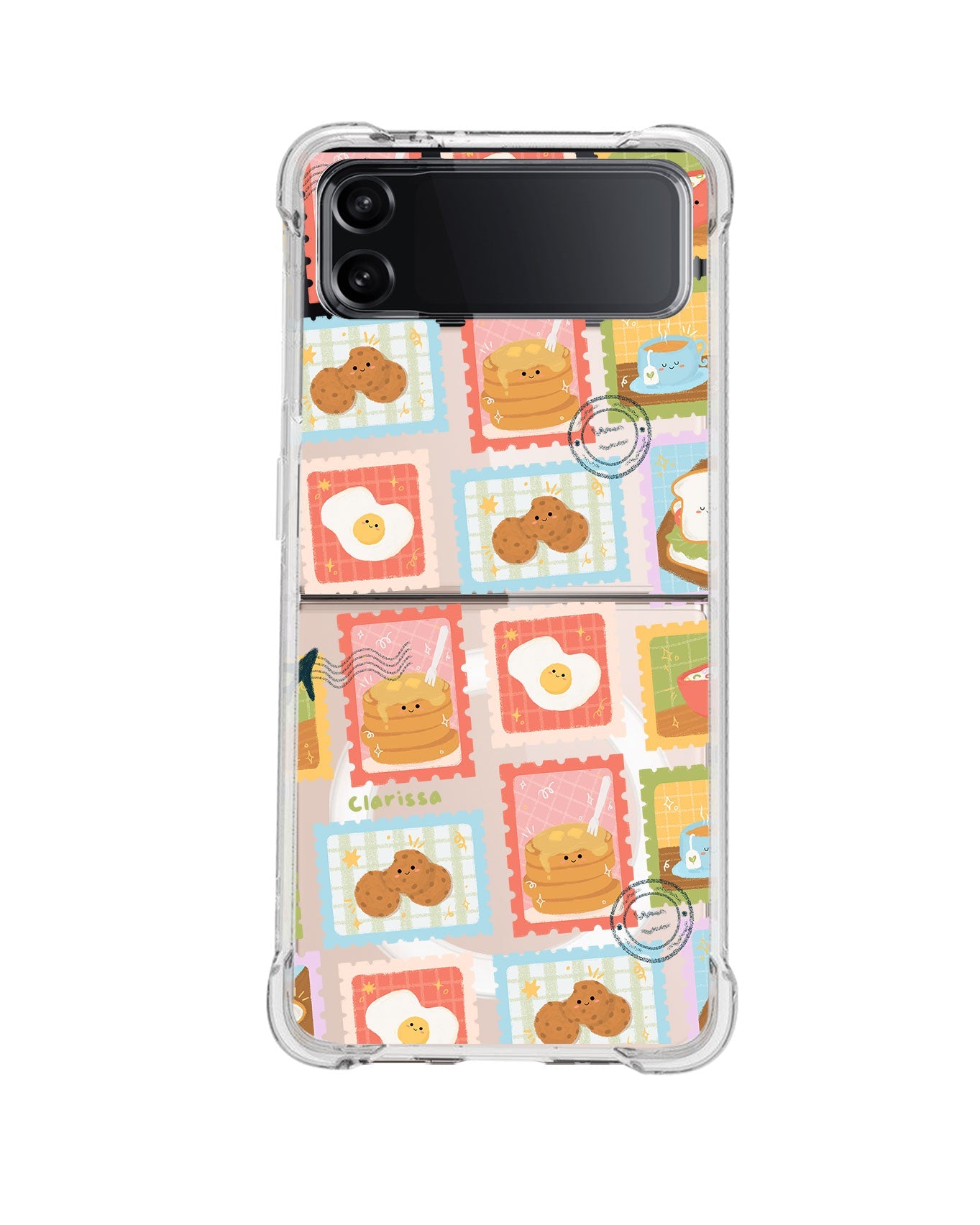 Android Flip / Fold Rearguard Hybrid - Breakfast Stamps