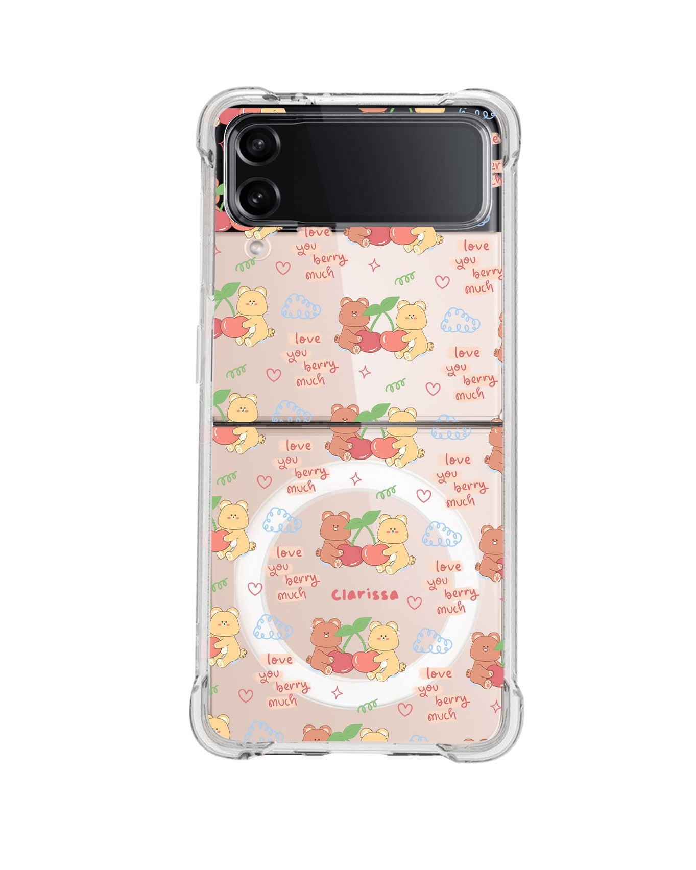 Android Flip / Fold Rearguard Hybrid - Cherry Bear