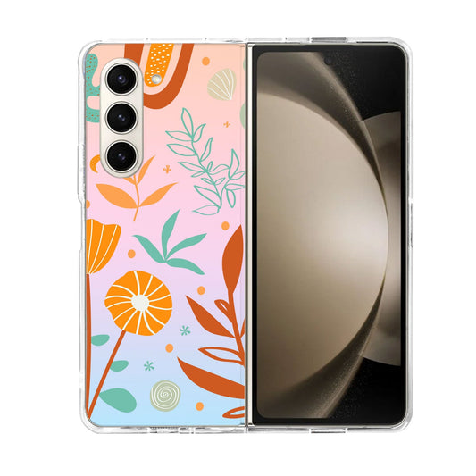 واقي خلفي قابل للطي/التقليب يعمل بنظام أندرويد - نباتات الخريف