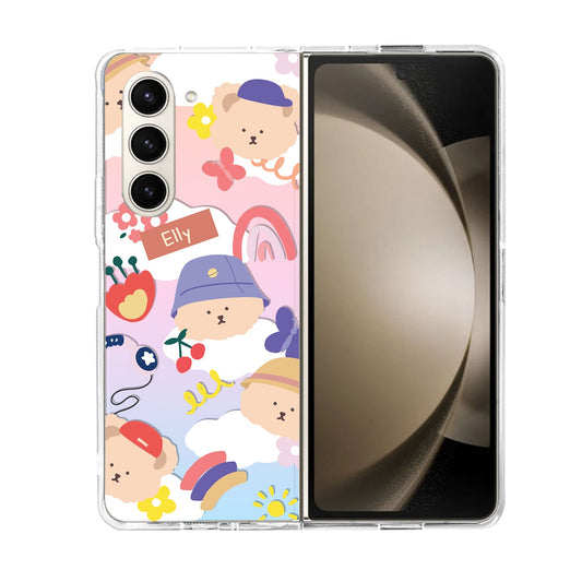 واقي خلفي قابل للطي/التقليب يعمل بنظام Android Holo - Bear in Style