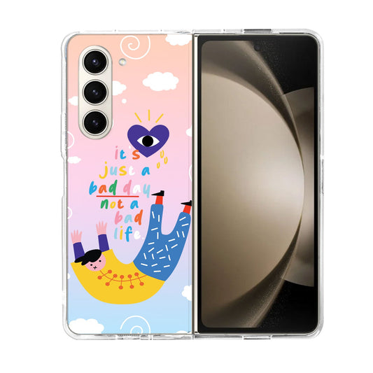 واقي خلفي قابل للطي/التقليب على نظام أندرويد - يوم سيء