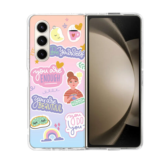 واقي خلفي قابل للطي/التقليب يعمل بنظام Android Holo - كن على طبيعتك