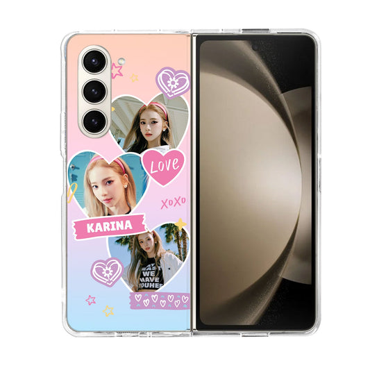 Android Flip / Fold Rearguard Holo - Face Grid Love