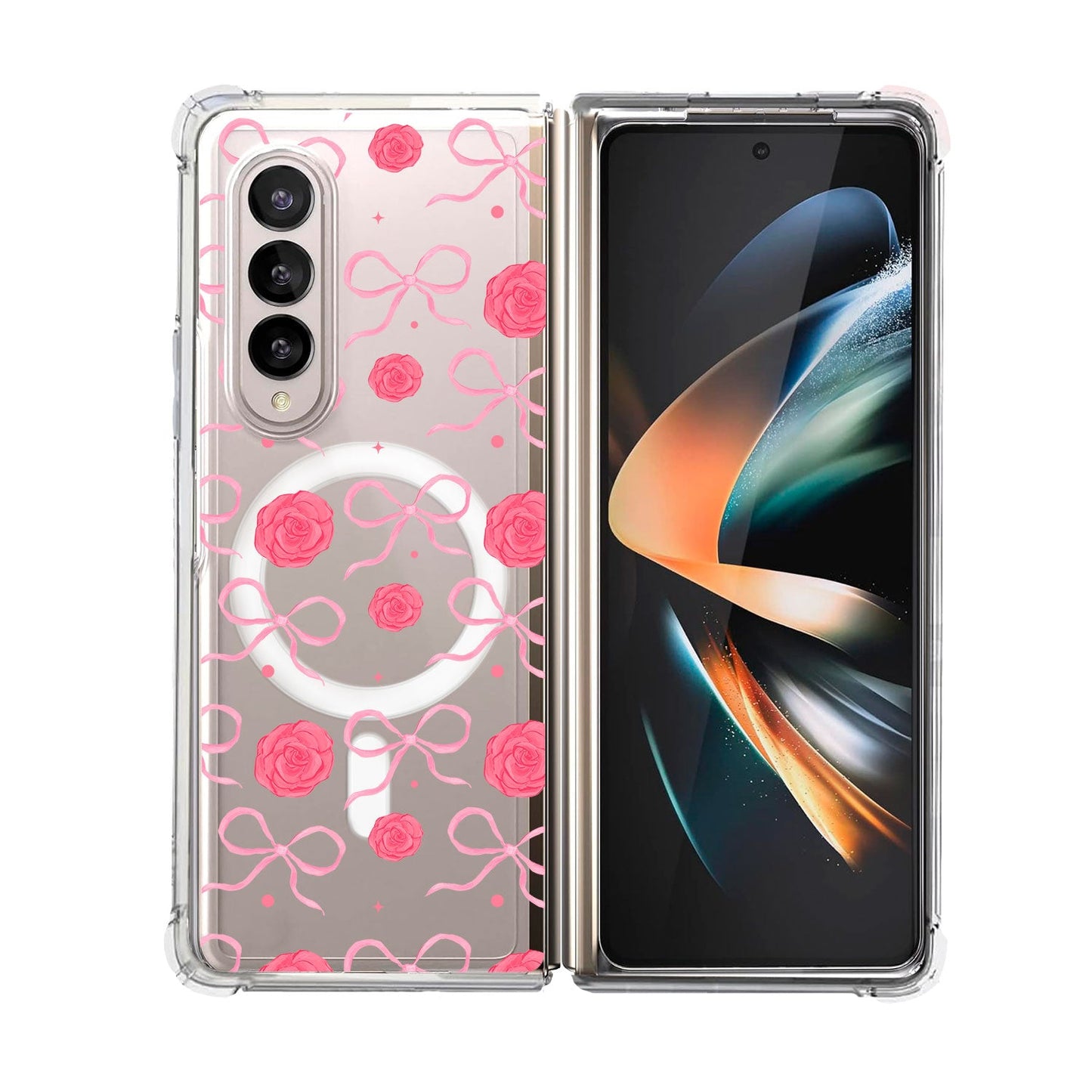 Android Flip / Fold Rearguard Hybrid - Coquette Rose