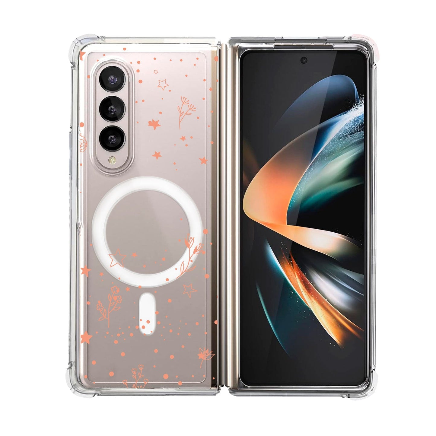 Android Flip / Fold Rearguard Hybrid - Coral Constellation