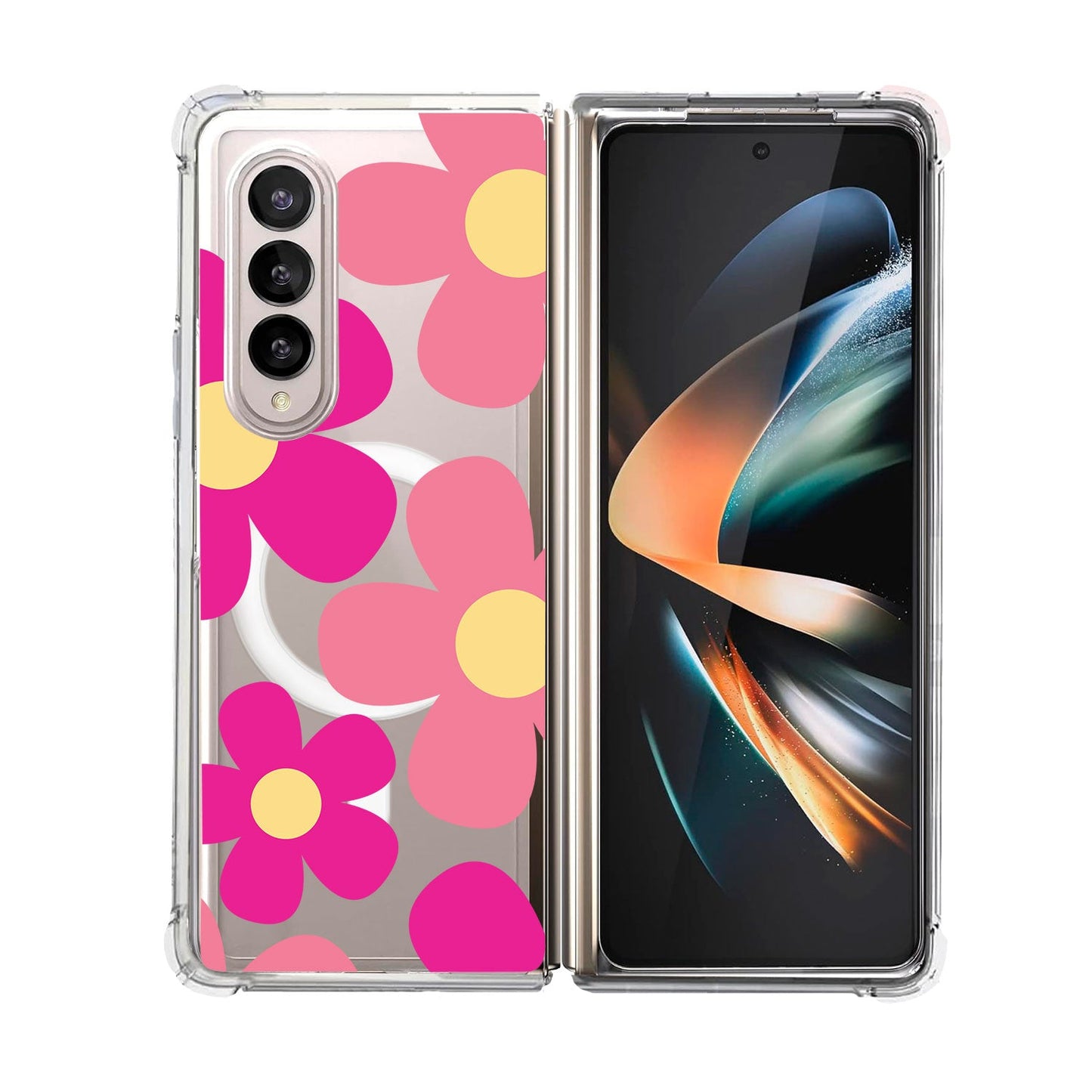 Android Flip / Fold Rearguard Hybrid - Daisy Delight
