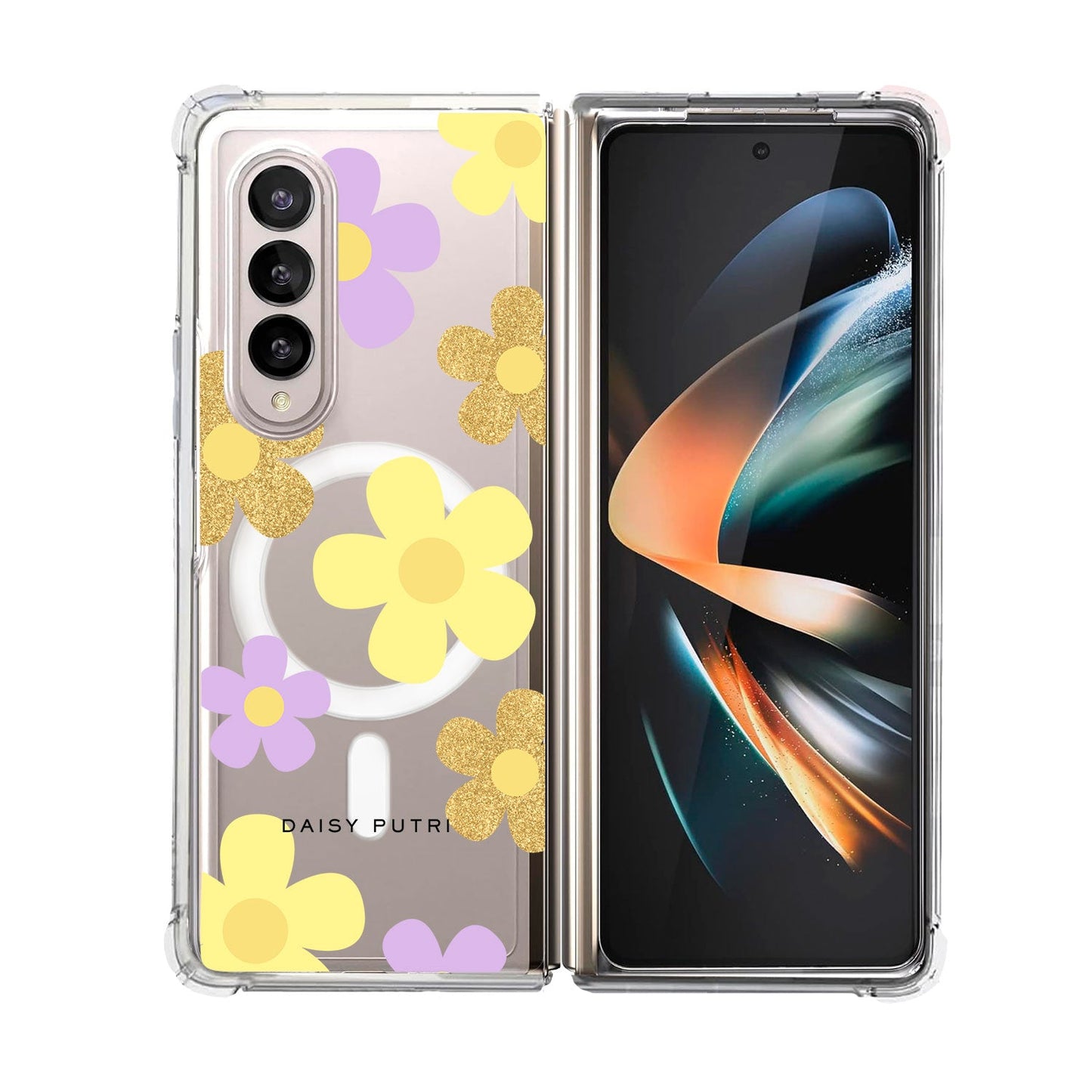 Android Flip / Fold Rearguard Hybrid - Daisy Twinkle