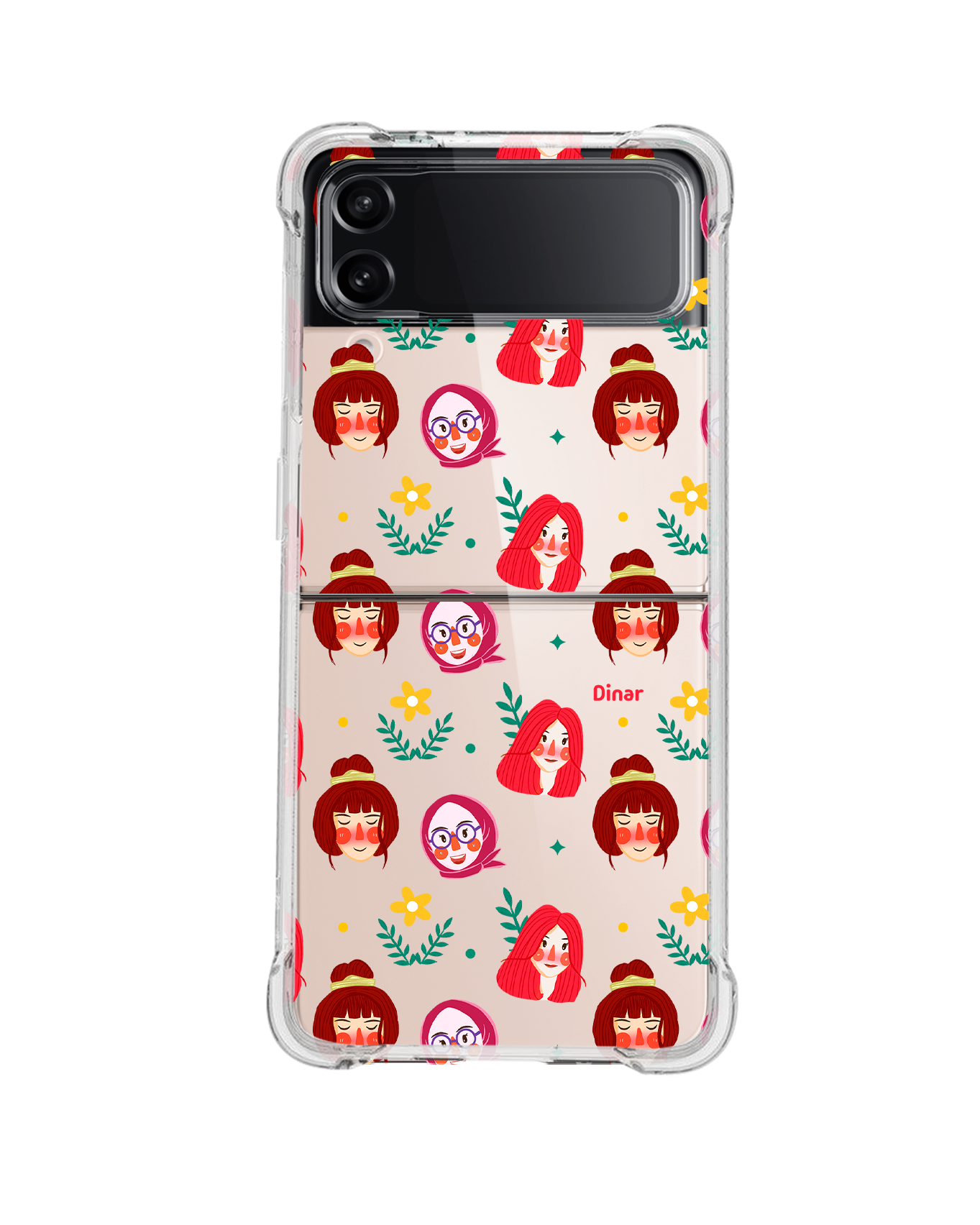 Android Flip / Fold Rearguard Hybrid - Lovely Faces