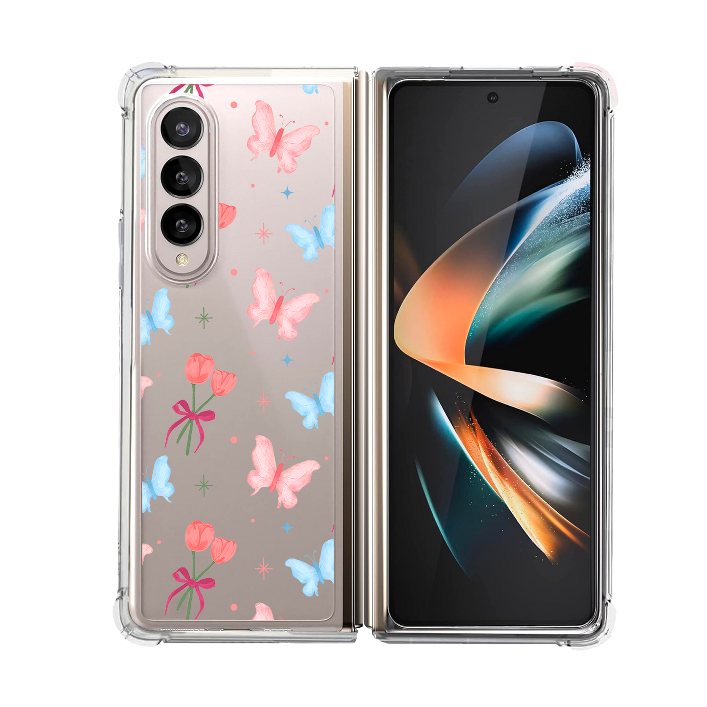 Android Flip / Fold Rearguard Hybrid - Coquette Butterfly