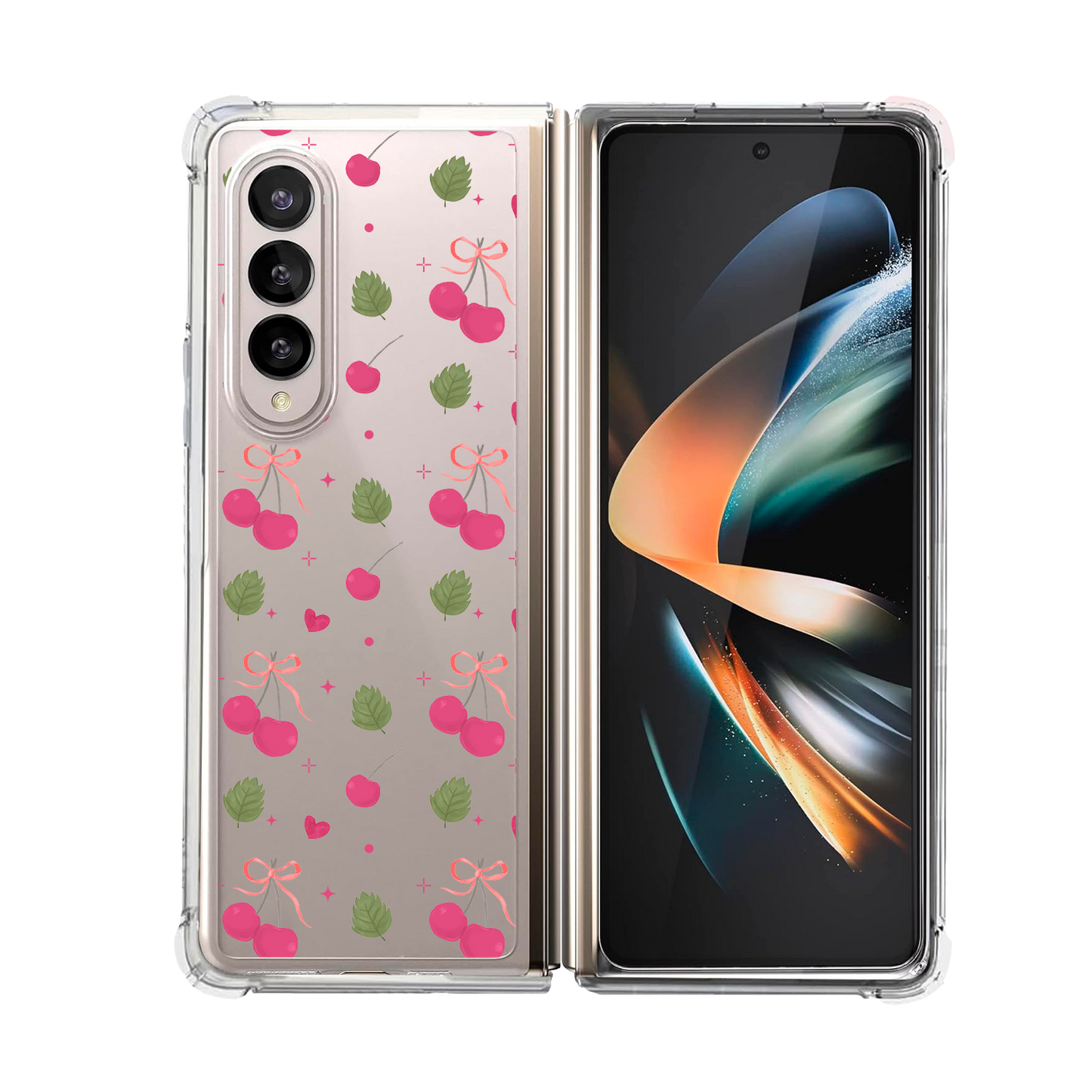 Android Flip / Fold Rearguard Hybrid - Coquette Cherry