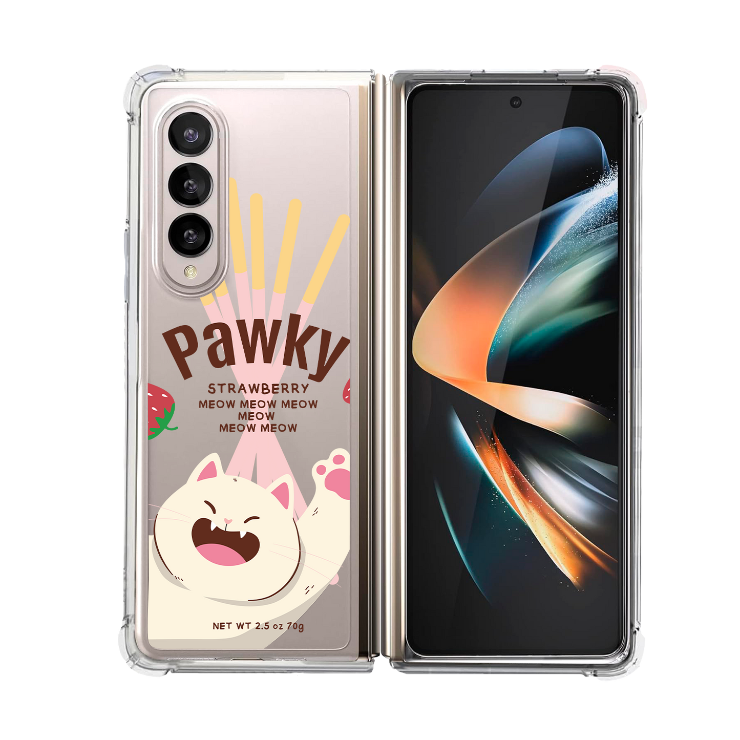 Android Flip / Fold Rearguard Hybrid - Pawky Cat