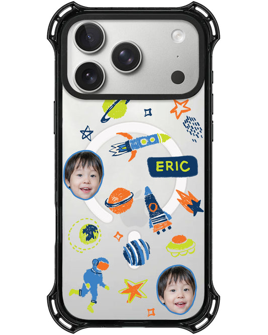 iPhone Rearguard UltimateX - Face Grid Galaxy