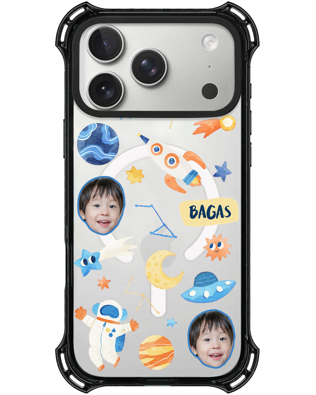 iPhone Rearguard UltimateX - Face Grid Astronaut