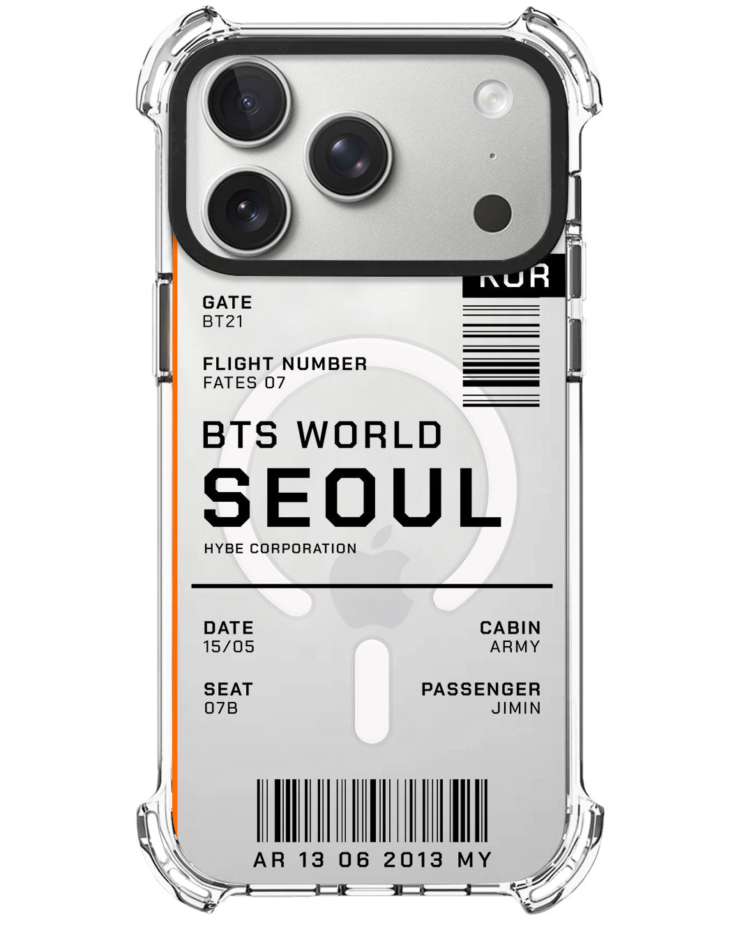 iPhone Rearguard UltimateX - BTS World Ticket