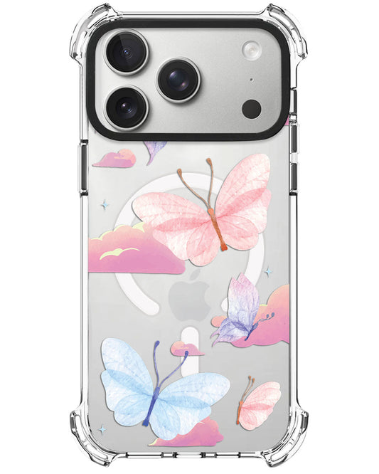 iPhone Rearguard UltimateX - Butterfly & Clouds