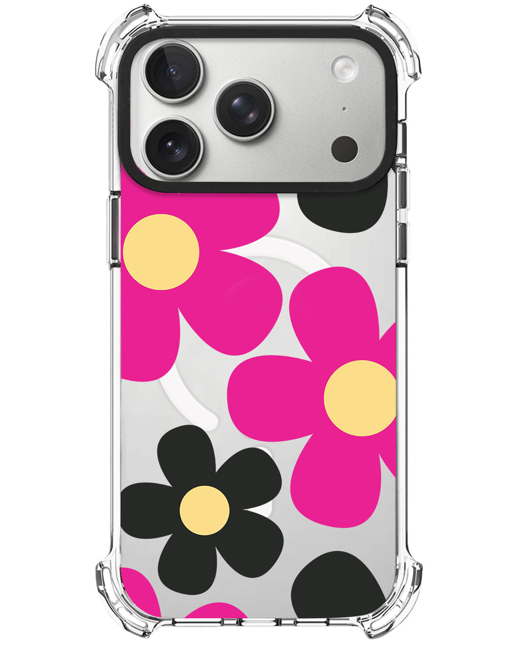iPhone Rearguard UltimateX - Daisy Hot Pink